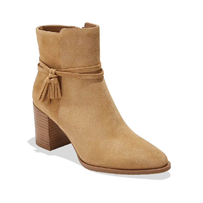 Timber Tassel Suede Bootie