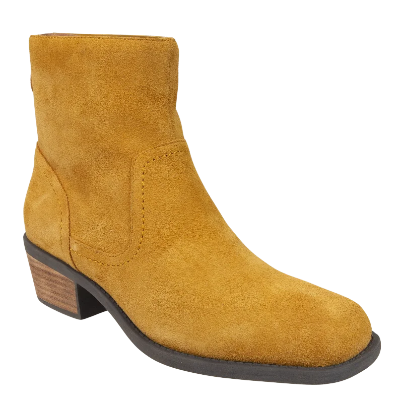 HOMESTEAD in CAMEL Heeled Ankle Boots