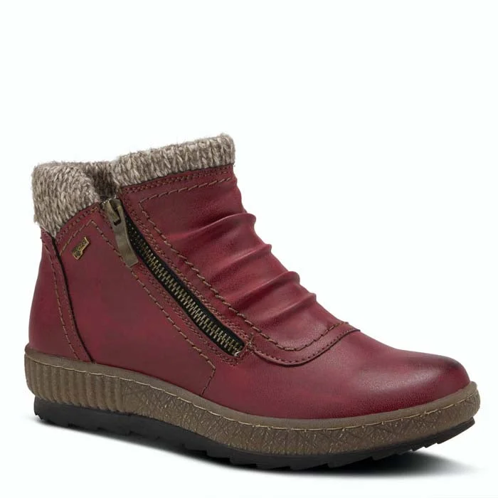 Womens Spring Step Cleora in Burgundy